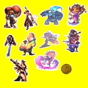 3/$20 Brand New 10x Waterproof Legend Stickers